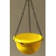 FLORA PLANTER WITH IRON CHAIN (GOLD)