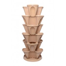 STACK A POT SINGAL LAYER(ONE LAYER=3 PLANT BEIGE)